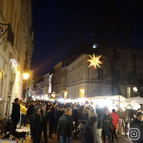 Umwelt und Weihnachtsmarkt in der Sophienstrasse